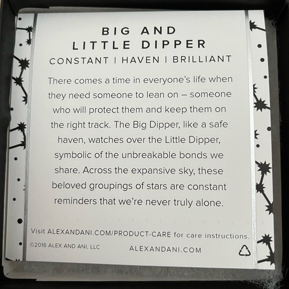 Alex and Ani Little Dipper Bangle Bracelet - Picture 7 of 7